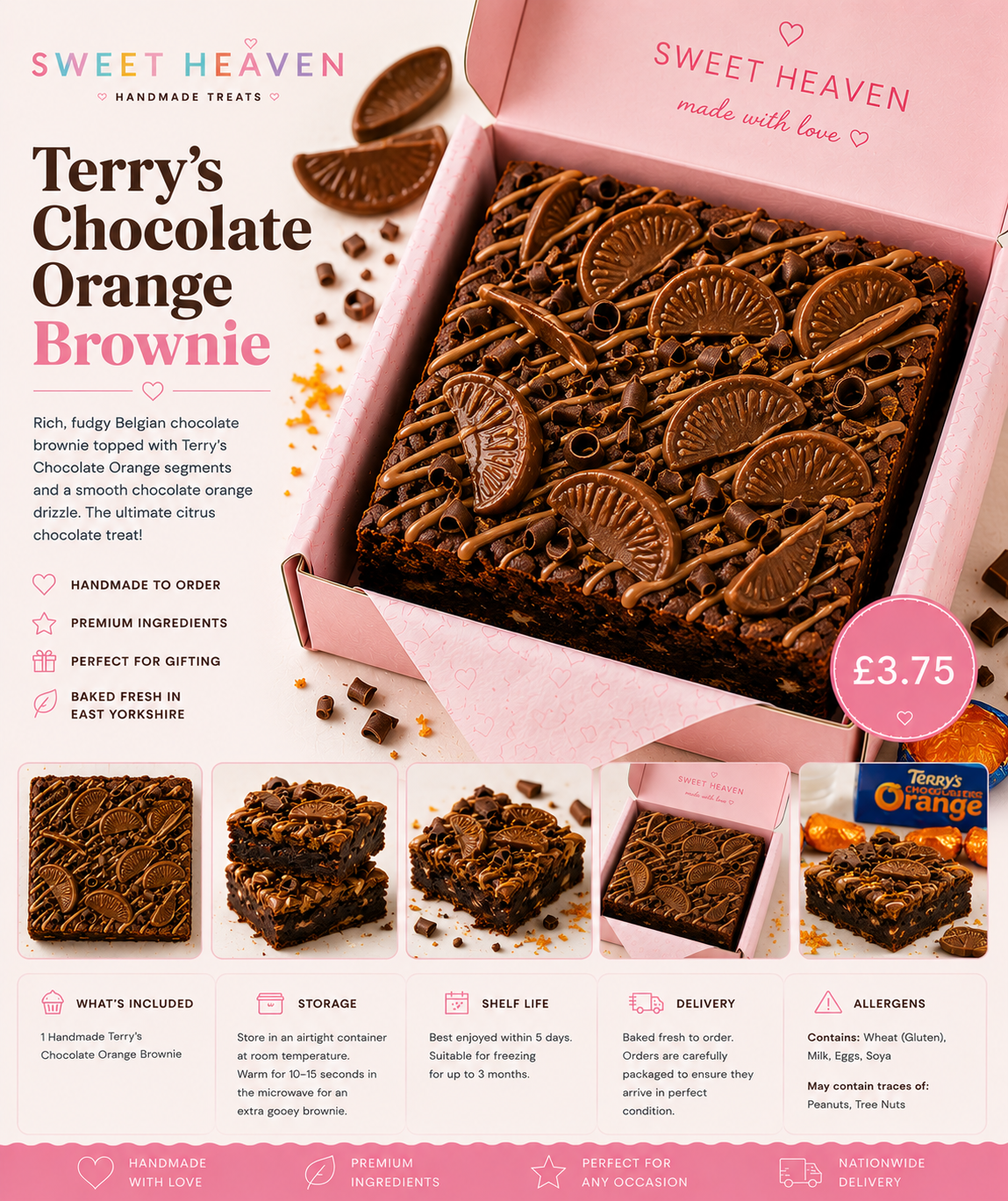 Terry’s Chocolate Orange Brownie