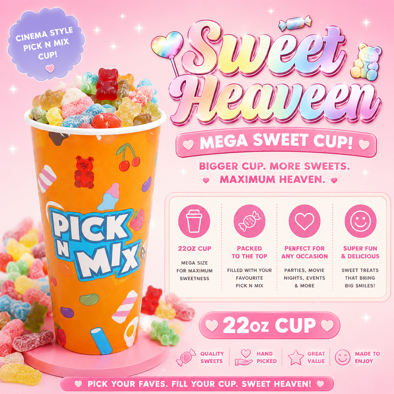 Mega Sweet Cup