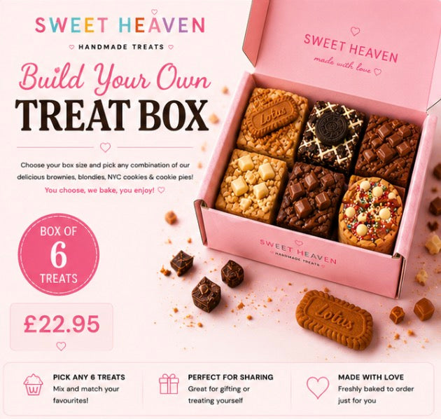 🍰 Build Your Own Treat Box – Box of 6