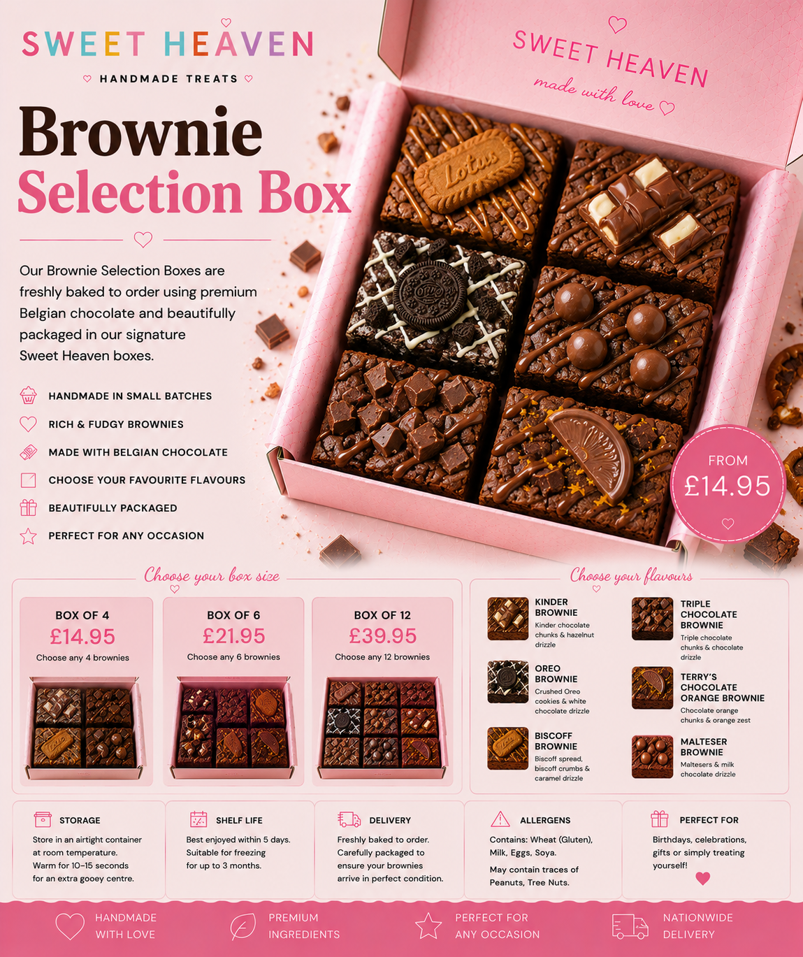 Brownie Selection Box