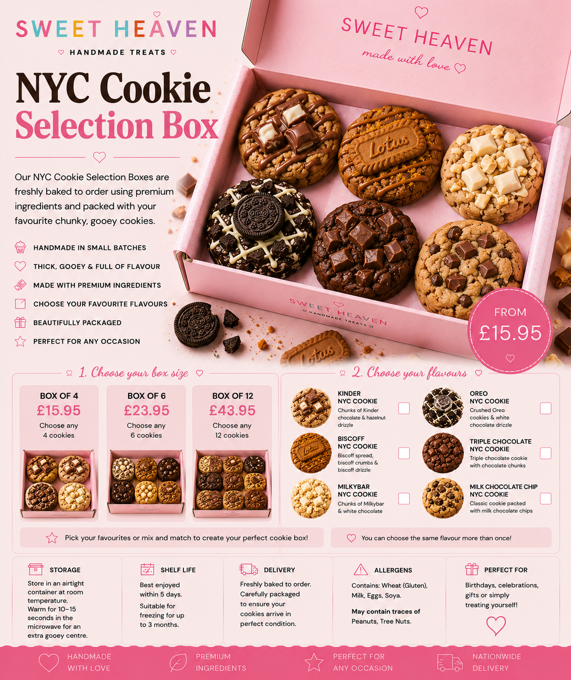 NYC Cookie Selection Box